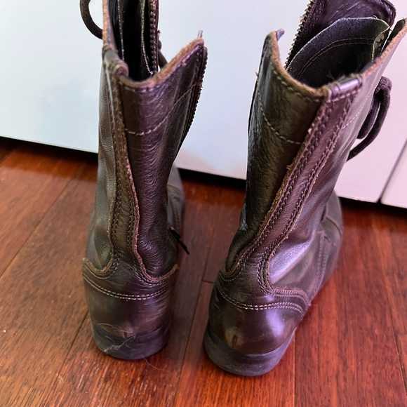 Womens combat boots size 5 - Picture 3 of 4